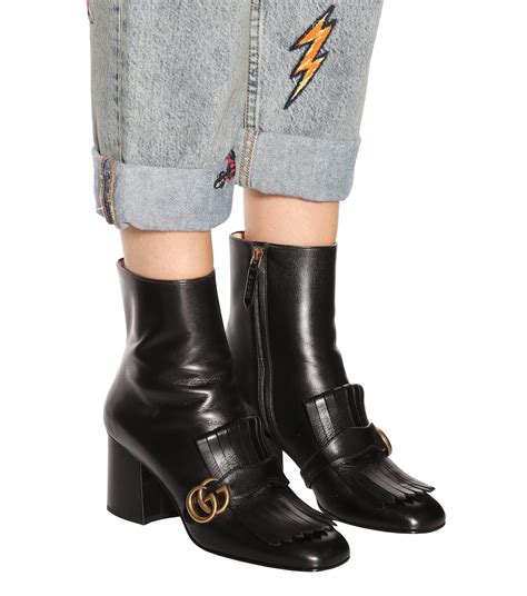 gucci marmont schoenen|gucci marmont fringe boots.